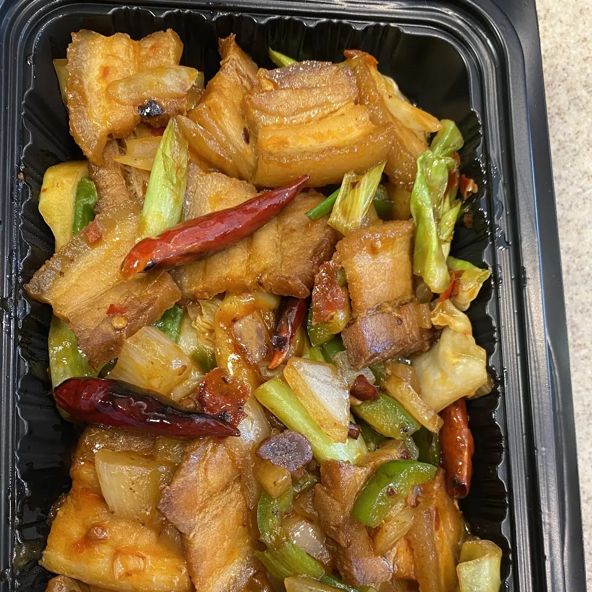 twice cooked pork 回锅肉